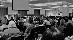 IRM conference photo greyscale